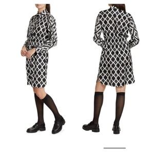 Max Mara‎ 100 % Silk Printed Mini Dress Size: S